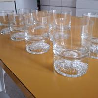 Servizio bicchieri cristallo 