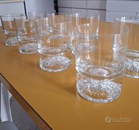 Servizio bicchieri cristallo 