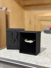 Anello Ring El Rana Serpente Uroboro Argento 925