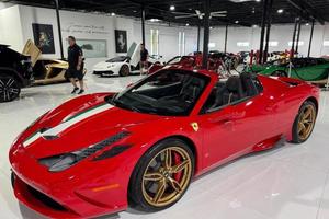 FERRARI 458 458 Speciale Aperta "ROSSO CORSA LIV