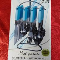 Set posate 24 pezzi Happy casa