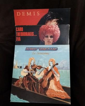 4 Album in vinile anni '70-'80