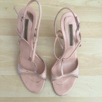 Sandalo Rosa Cipria Narciso Rodiriquez nr 38 tacco