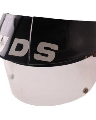 Visiera casco MDS con frontino nero