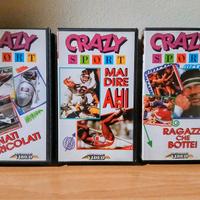 3 Videocassette Crazy Sport