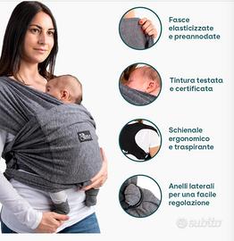 Fascia Koala 0m+ e Fascia Boppy ComfyFit 0m+