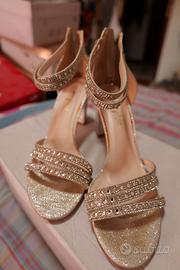 Sandali donna eleganti con strass