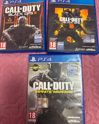Call of duty black opps 3/4 e Infinite Walrfare