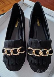 Scarpe ballerina PRIMADONNA nero scamosciato 36