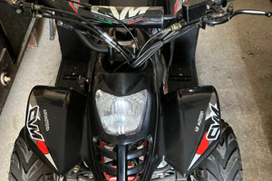 Mini quad nero 110cc PREZZO TRATTABILE