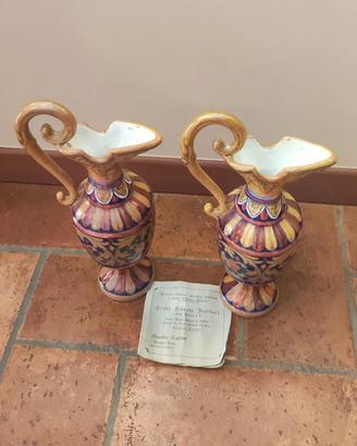 Coppia di vasi Gualdo Tadino, Alberto Rubboli