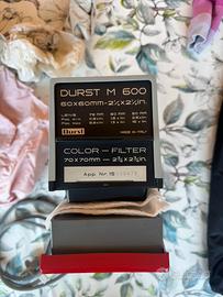 Ingranditore Durst M600 e attrezzatura stampa