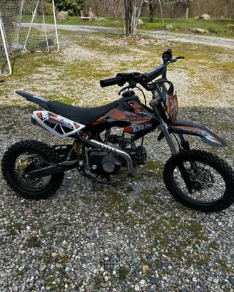Moto Pitbike 125 cc ruote 14/12 SOLO USO OFFROAD