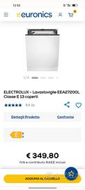 Lavastoviglie Electrolux Nuova 13 coperti da incas