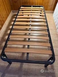 Rete letto + materasso singolo