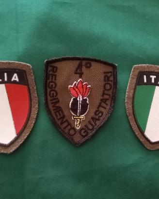 3 scudetti militari 
