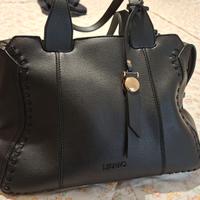 Borsa nera di pelle Liu Jo