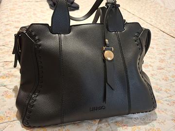 Borsa nera di pelle Liu Jo