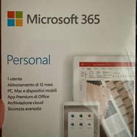 Microsoft 365 Personal 1 anno licenza originale