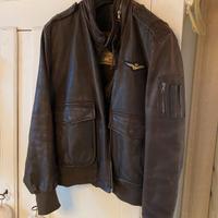 Giaccone in pelle pilota