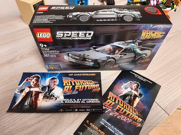 lego Speed back to the future, ritorno al futuro 