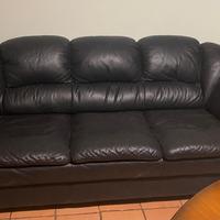 DIVANO ECOPELLE 3 POSTI