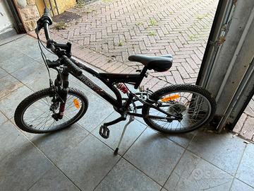 Bici bambino MTBK con doppio ammortizzatore