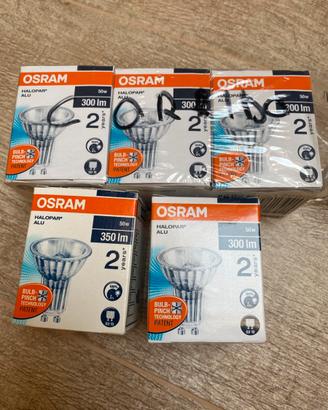 Lampadine osram halopar alu gu10 300/350lm