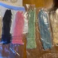 Guanti vintage uncinetto /filet