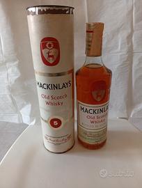 MACKINLAY OLD SCOTCH WHISKY  5 YEARS CON SCATOLA 