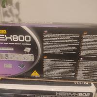 effetto vocale cantanti Behringer FEX 800