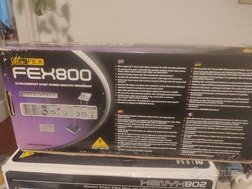 effetto vocale cantanti Behringer FEX 800