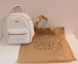Zaino Piccolo Basile - Bianco