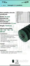 Kit montaggio rete da giardino 