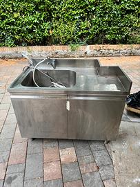 Lavatoio inox professionale
