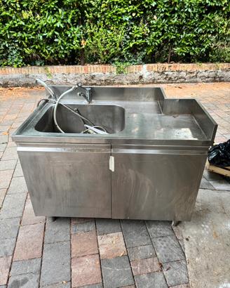 Lavatoio inox professionale