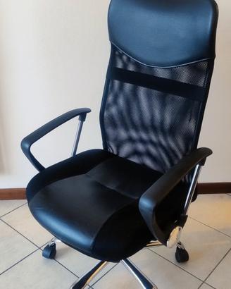 sedia da ufficio regolabile 
