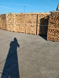 legna in bancali e pellet A1 