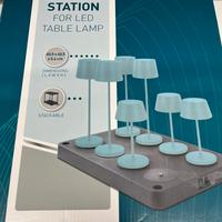 Base ricarica per luci da tavolo