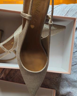 Scarpe cerimonia oro rosa