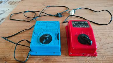2 alimentatori per treni elettrici aa '70 vintage