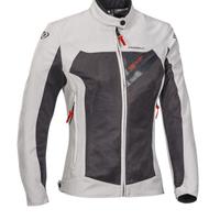 Giacca moto donna in tessuto.