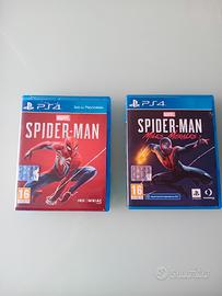 giochi ps4 spider man Morales e spider man 1