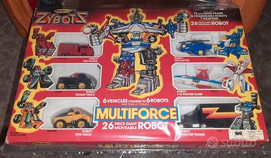 Zybots Multiforce Remco Gig Deluxe set Robot 1985