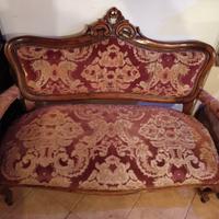 DIVANO D'EPOCA ANNI 30  DAMASCO