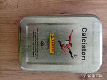 Scatola di Latta Panini Calciatori