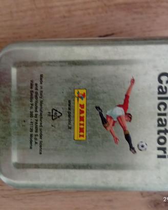 Scatola di Latta Panini Calciatori