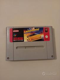 Lamborghini Super Nintendo Snes Confezione Origina