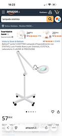 Lampada per estetista