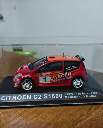 Citroen C2 S1600 Rias Bajas 2004 Fuster 1:43 WRC